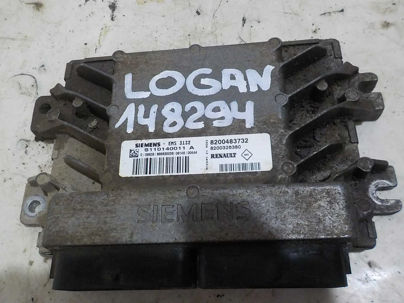 блок управления двс Renault Logan I рестайлинг (2009—2015)