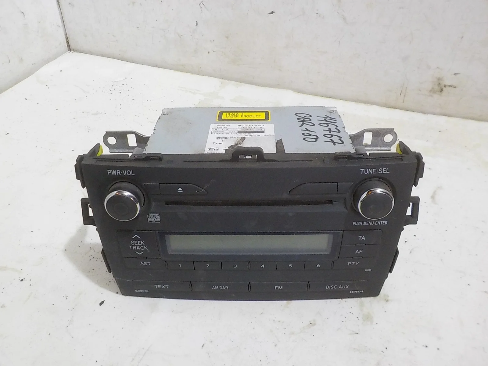 магнитофон Toyota Corolla X (2006—2010)