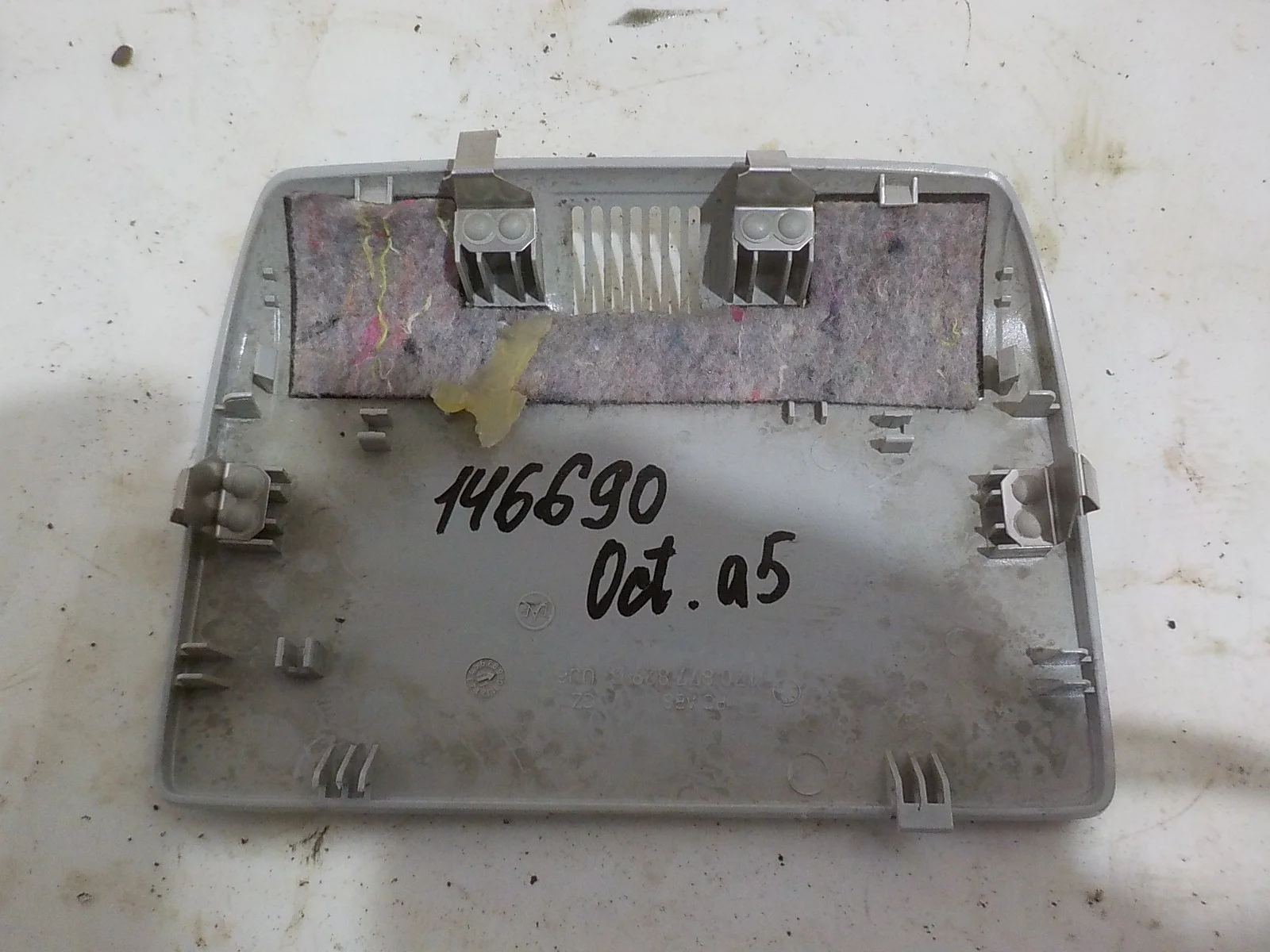 накладка на потолок Skoda Octavia Scout II рестайлинг (2008—2013)