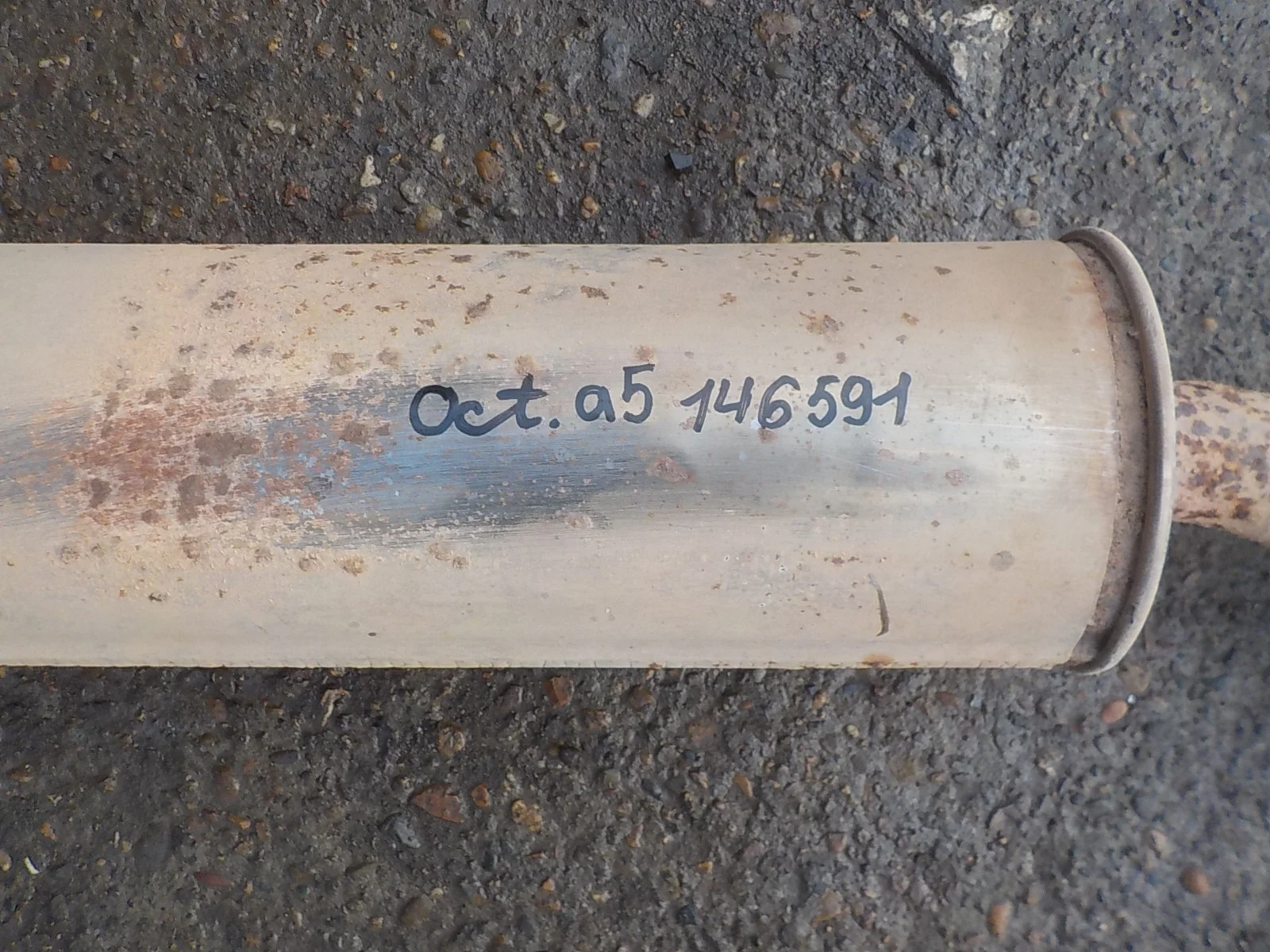 Глушитель Skoda Octavia II рестайлинг (2008—2013)