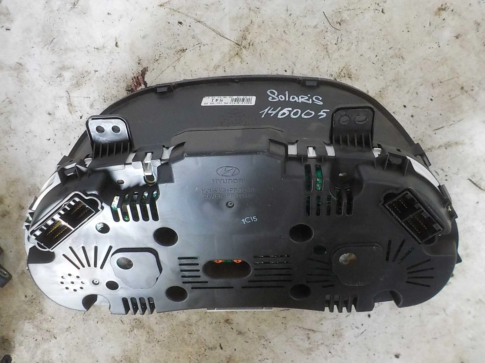 Панель приборов Hyundai Solaris I (2010—2014)