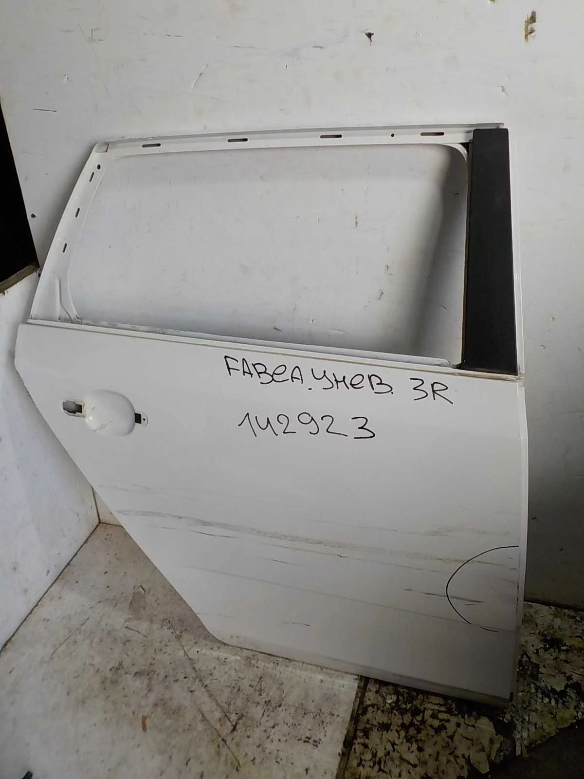 Дверь Skoda Fabia II (2007—2010) Зад Право