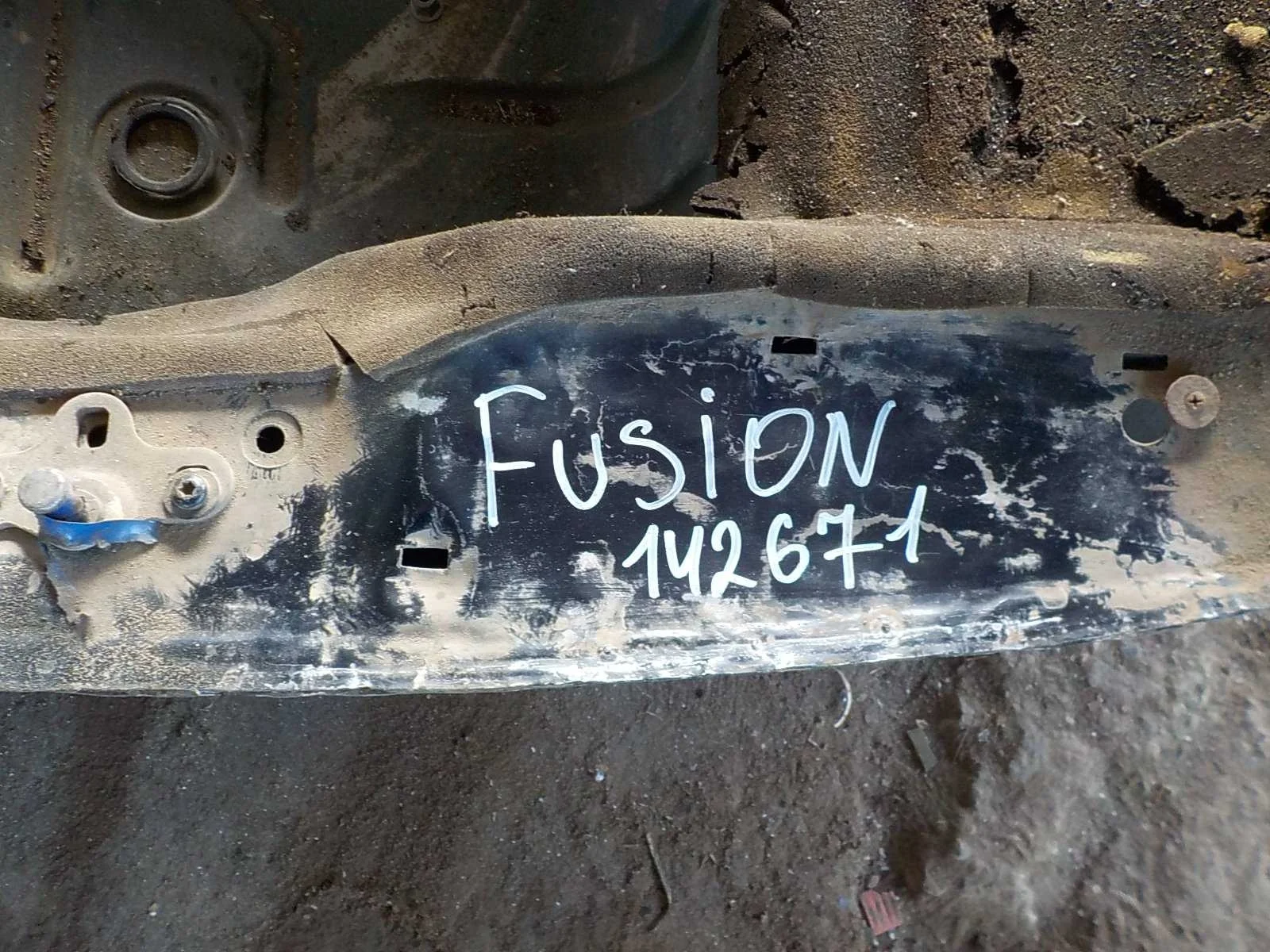 задняя панель кузова Ford Fiesta ST V рестайлинг (2005—2008)