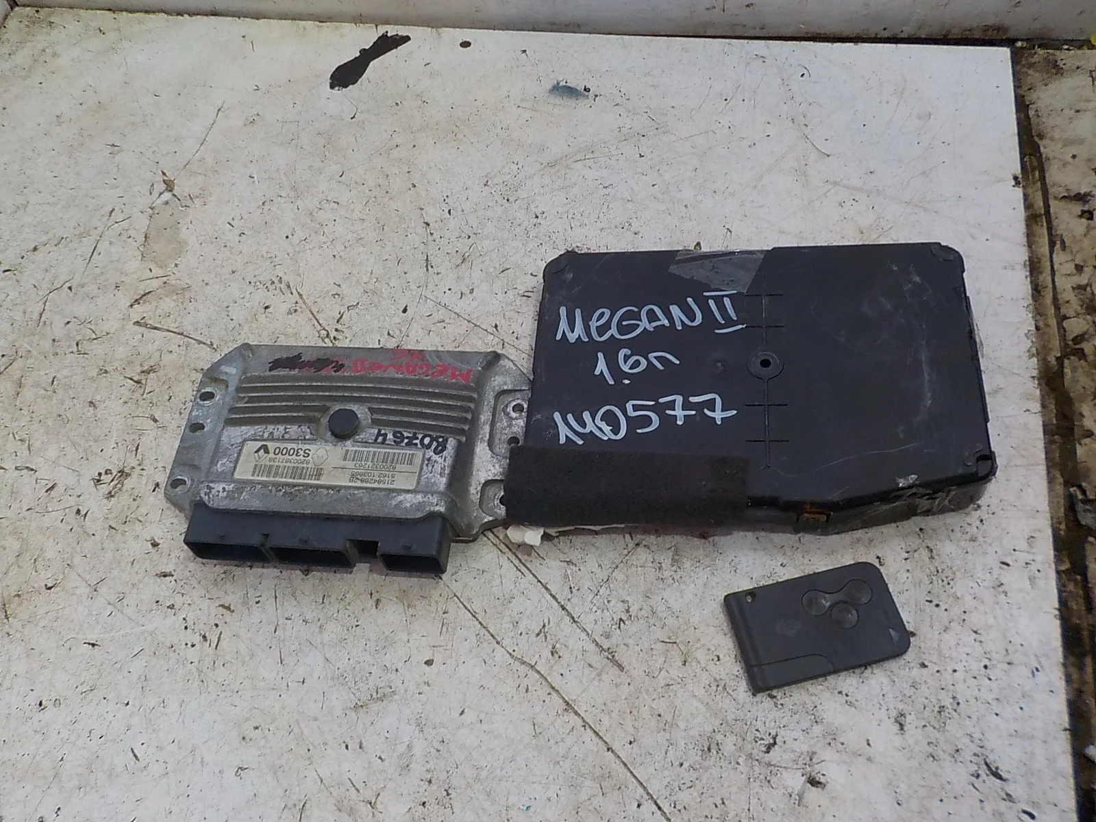 блок управления двс Renault Megane II (2002—2006)