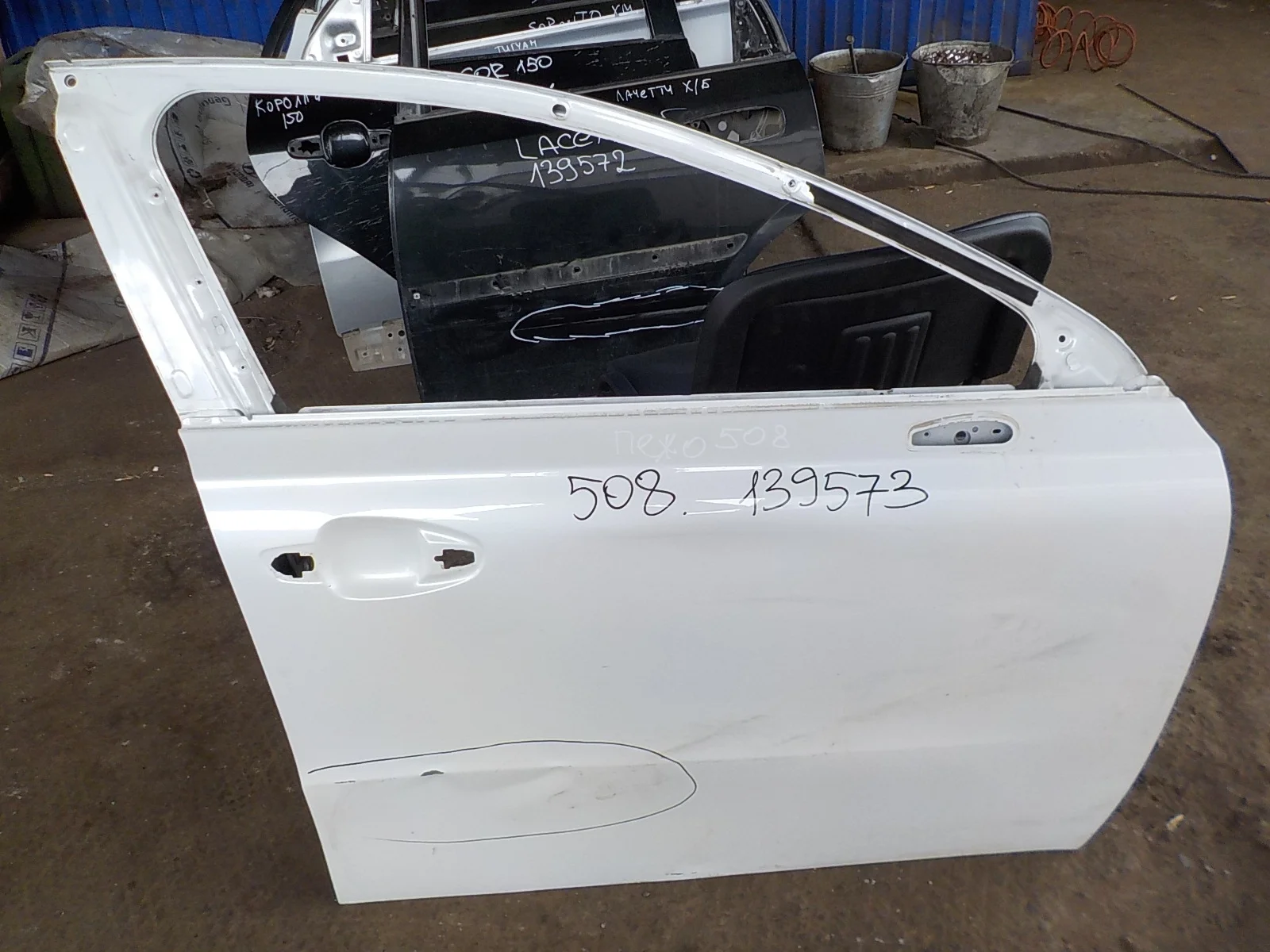 Дверь Peugeot 508 I (2011—2014) Перед Право