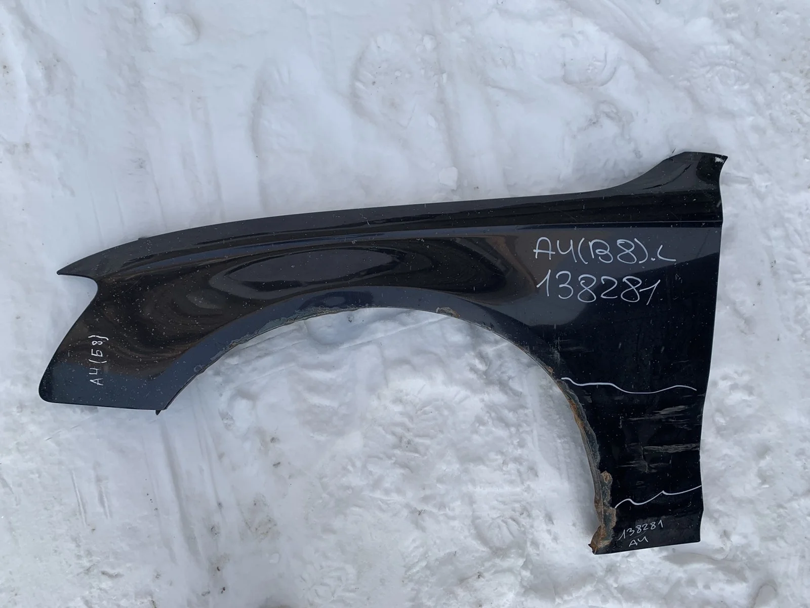 Крыло Audi A4 B8 рестайлинг (2011—2015) Перед Лево