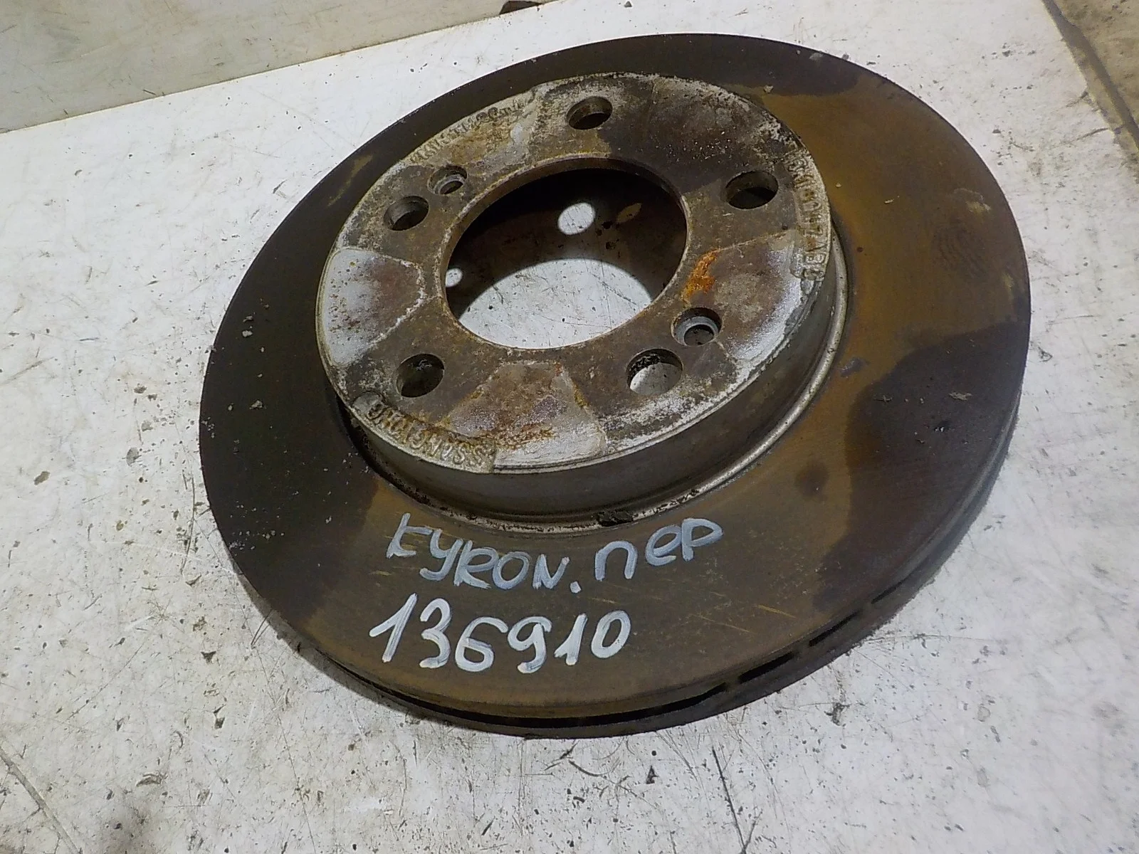 тормозной диск SsangYong Kyron I рестайлинг (2007—2015) Перед