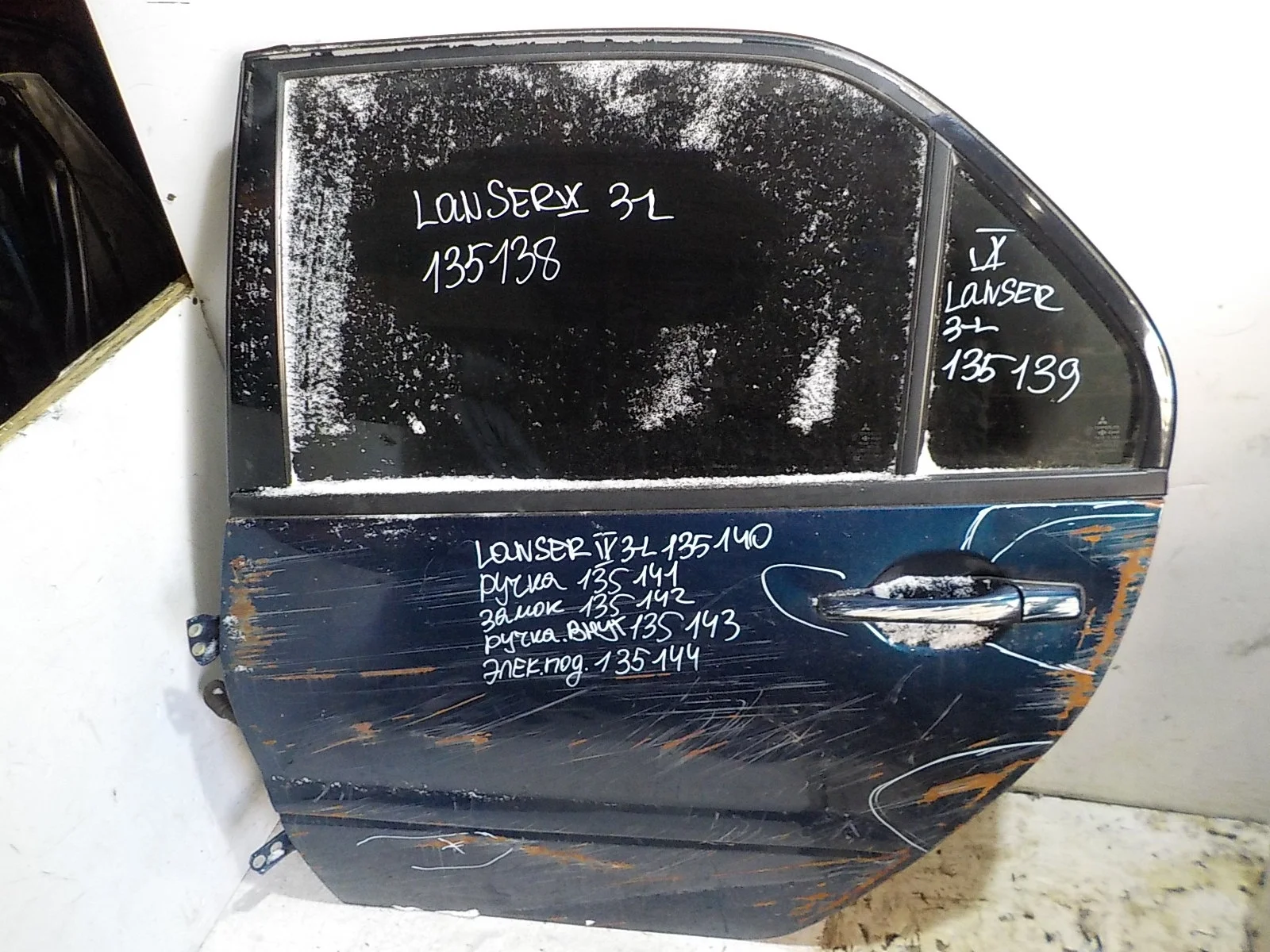 Дверь Mitsubishi Lancer IX (2000—2007) Зад Лево