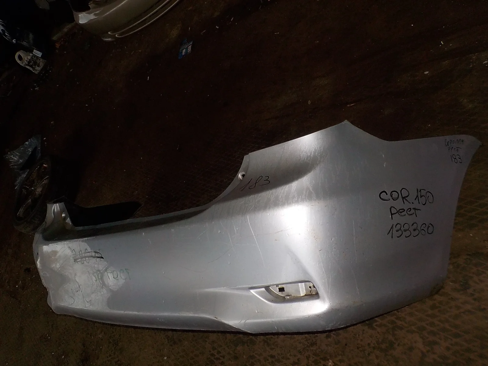 Бампер Toyota Corolla X рестайлинг (2010—2013) Зад