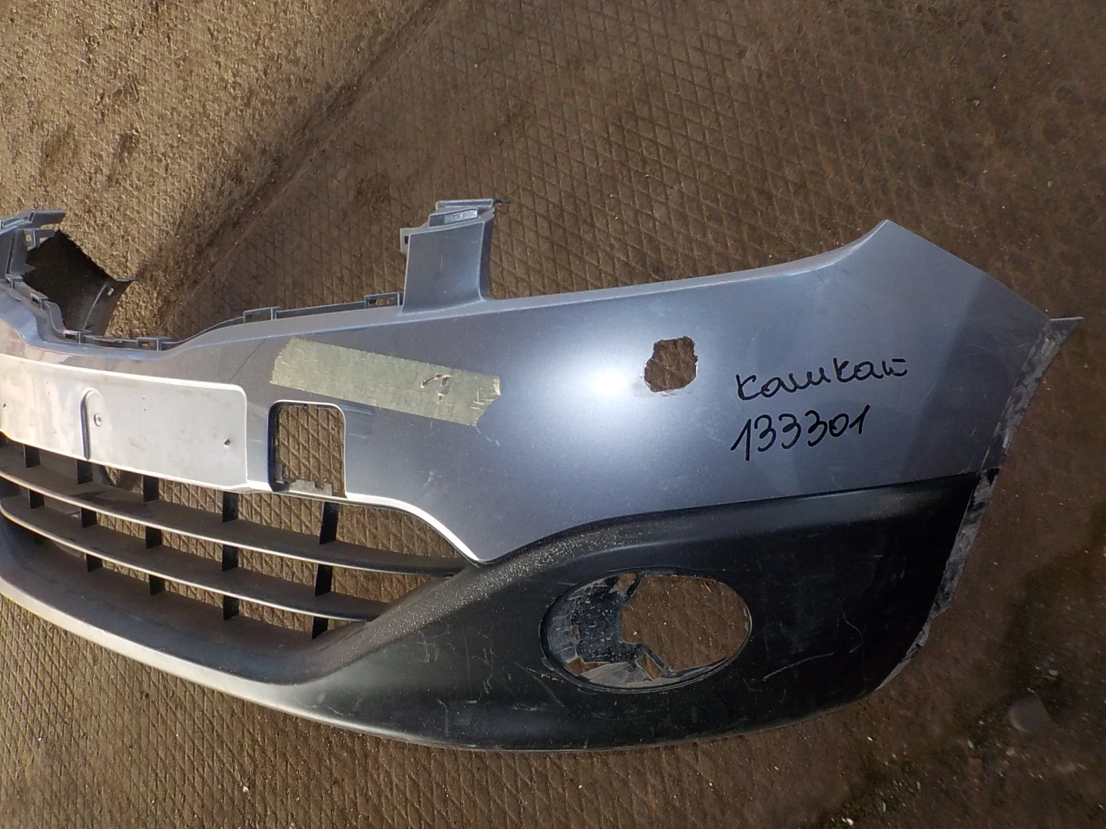 Бампер Nissan Qashqai+2 I рестайлинг (2010—2013)