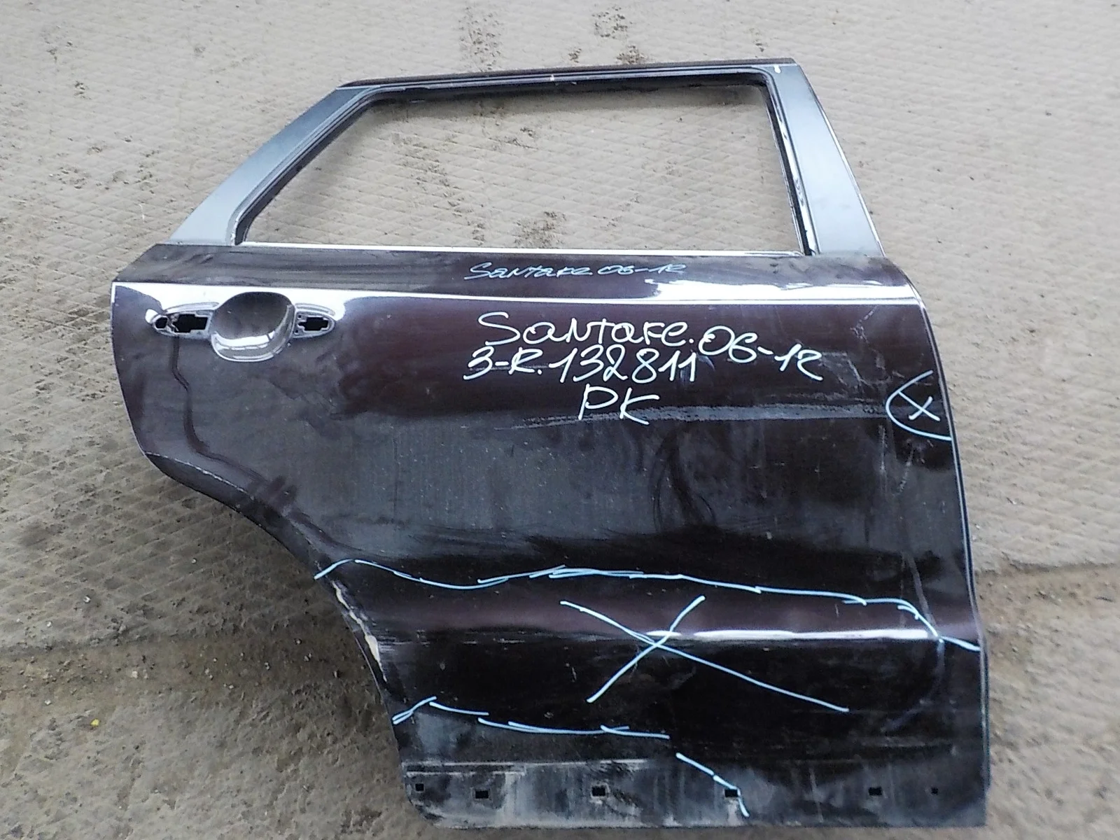 Дверь Hyundai Santa Fe II (2005—2010) Зад Право