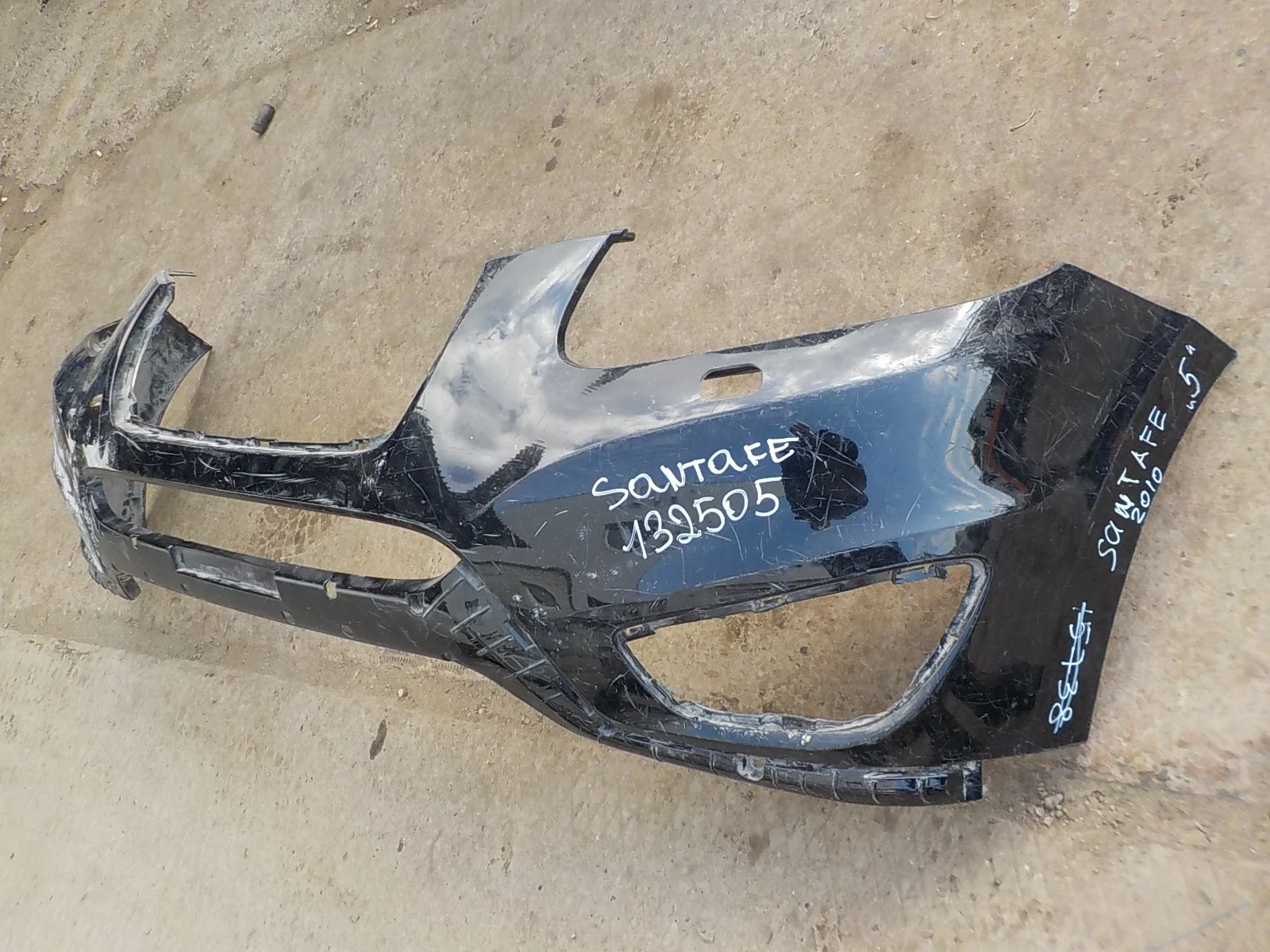 Бампер Hyundai Santa Fe II рестайлинг (2009—2012) Перед