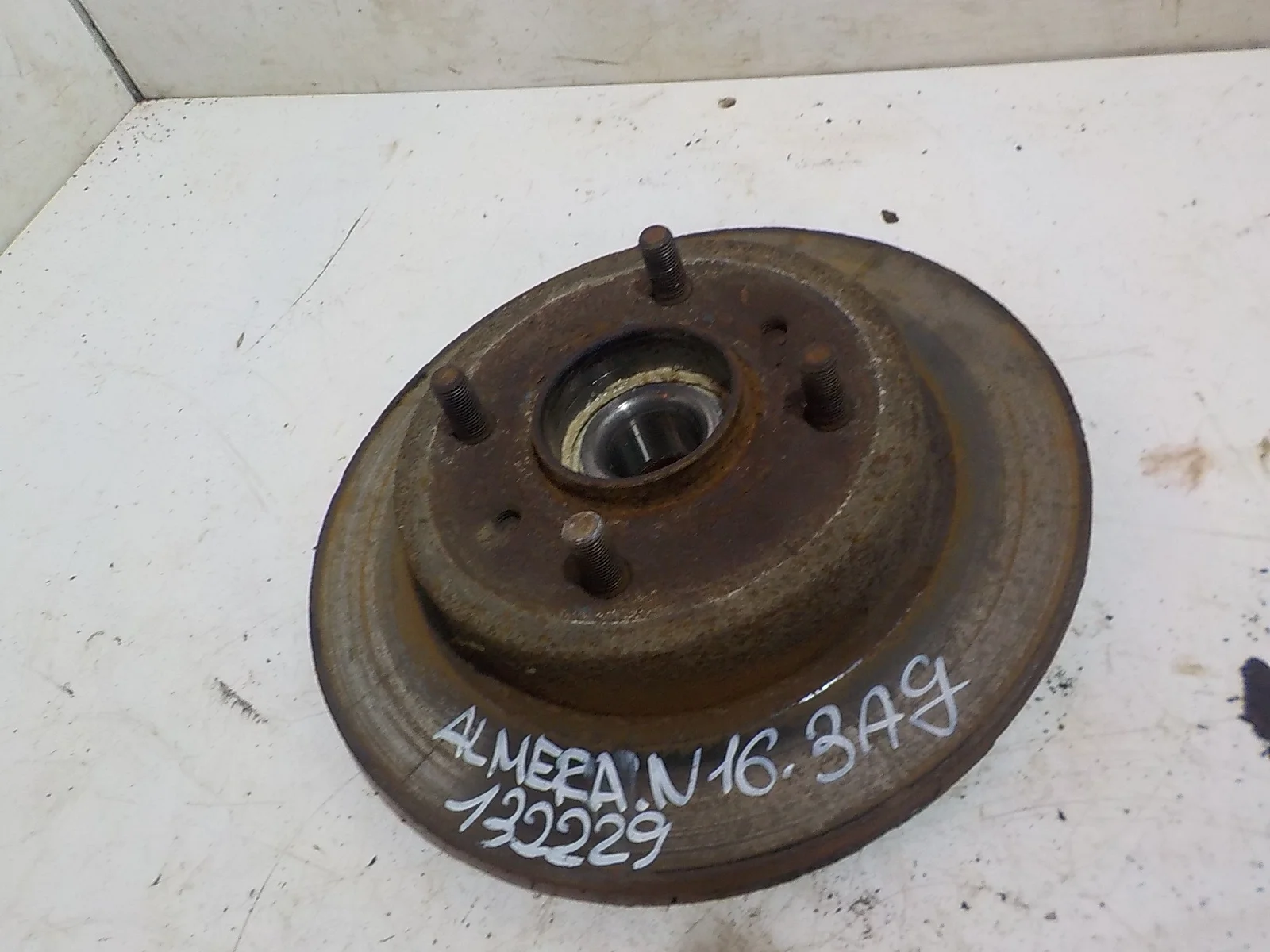 тормозной диск Nissan Almera N16 (2000—2003) Зад