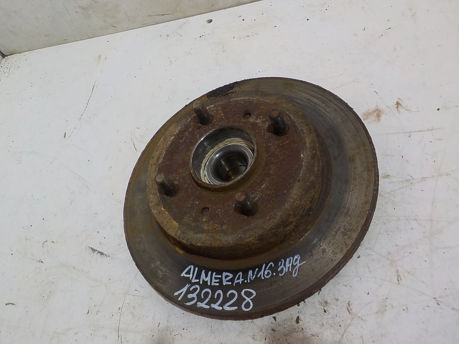 тормозной диск Nissan Almera N16 (2000—2003) Зад