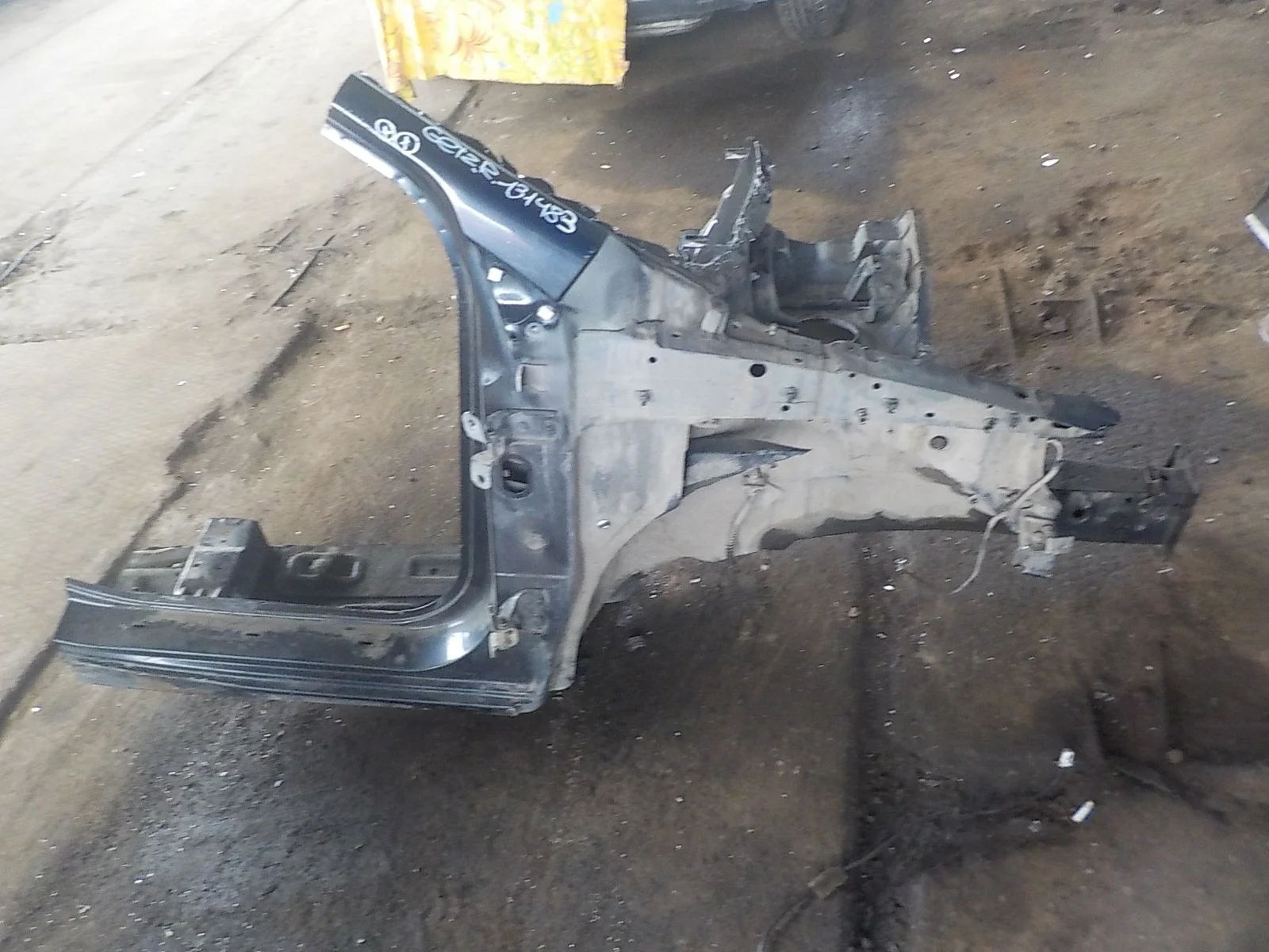 Лонжерон Hyundai Getz I рестайлинг (2005—2011) Перед Право