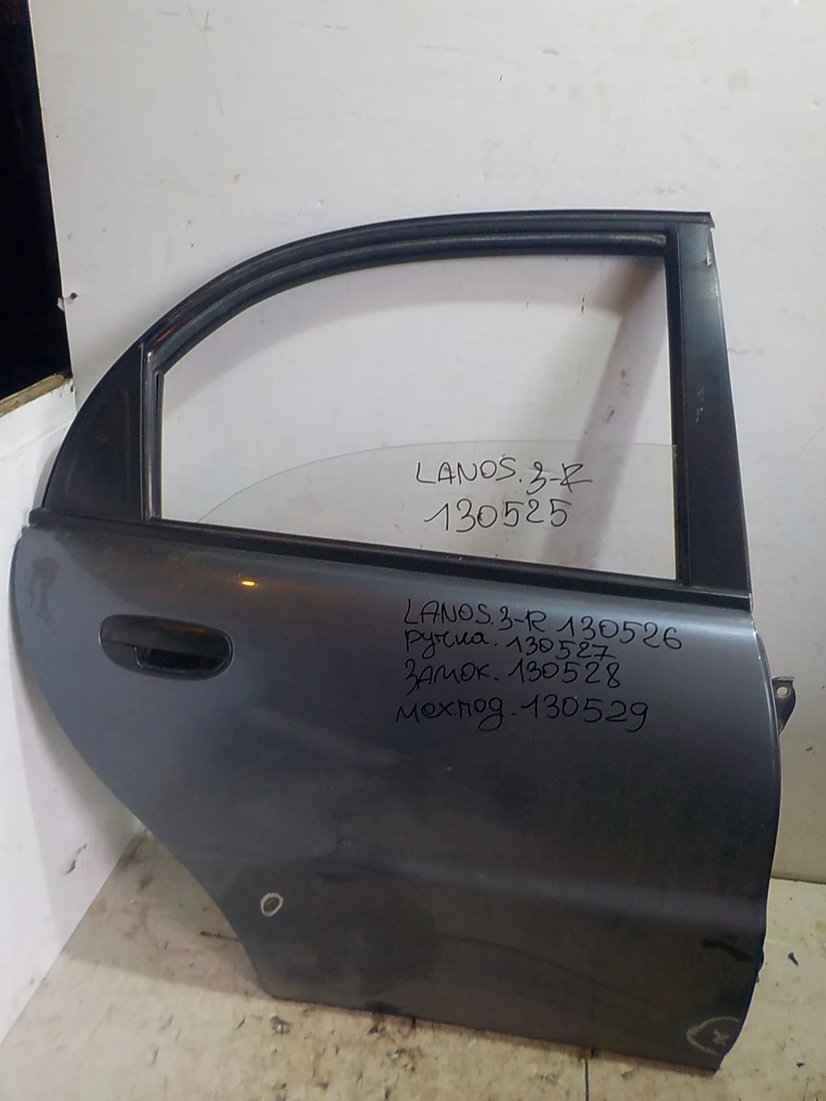 Дверь Chevrolet Lanos I (2002—2009) Зад Право