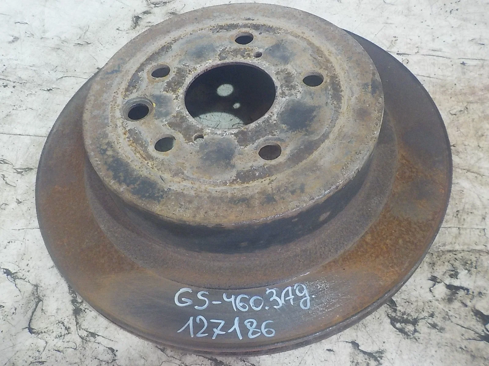 тормозной диск Lexus IS II (2005—2008) Зад