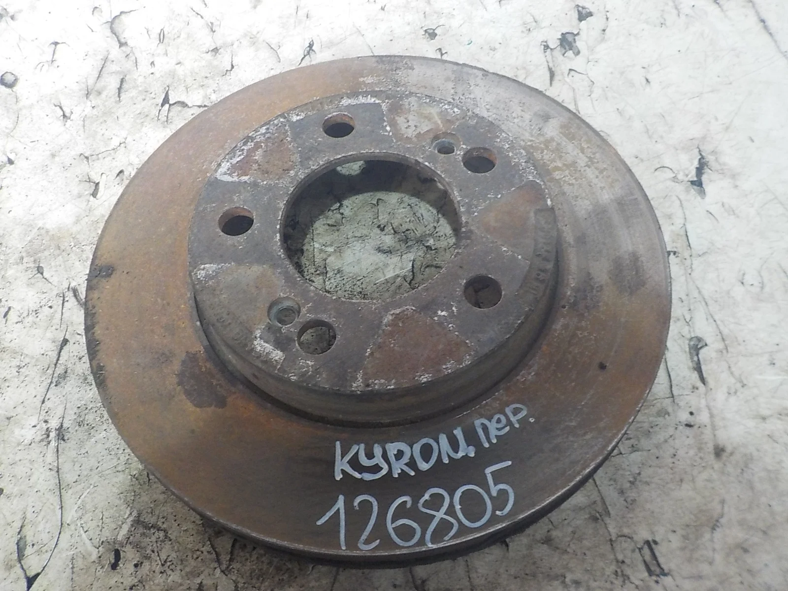 тормозной диск SsangYong Kyron I рестайлинг (2007—2015) Перед