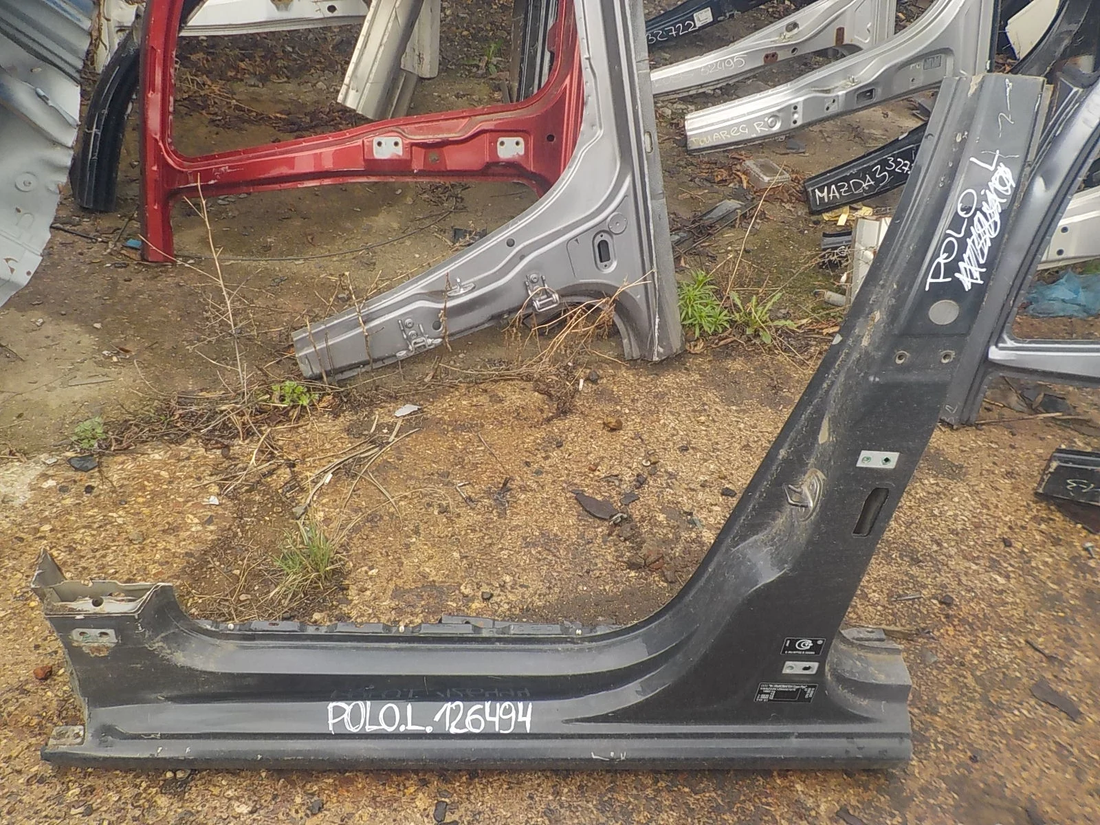 боковина кузова Volkswagen Polo V (2009—2015)  Лево