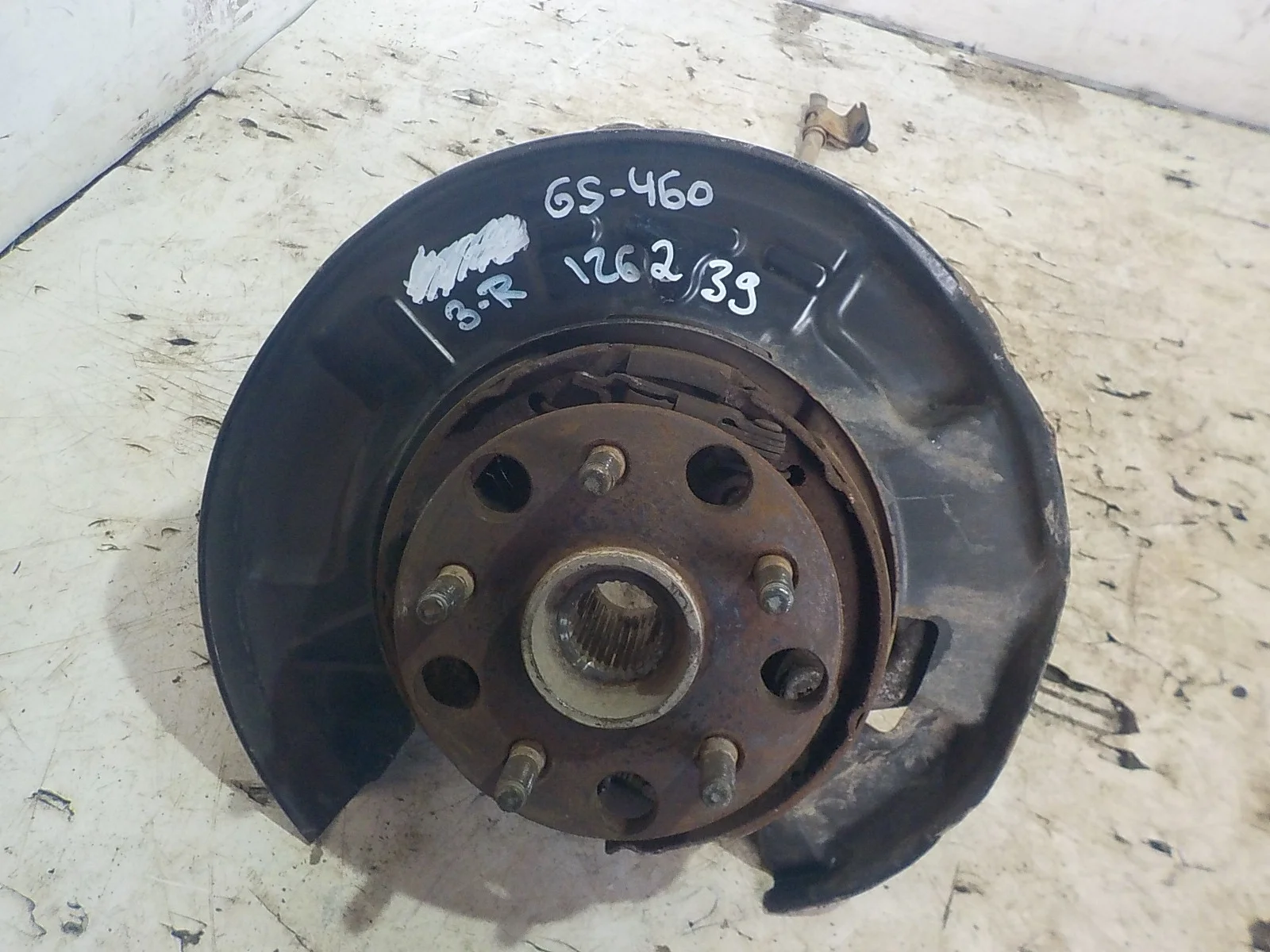 кулак поворотный Lexus GS III (2004—2007) Зад Право