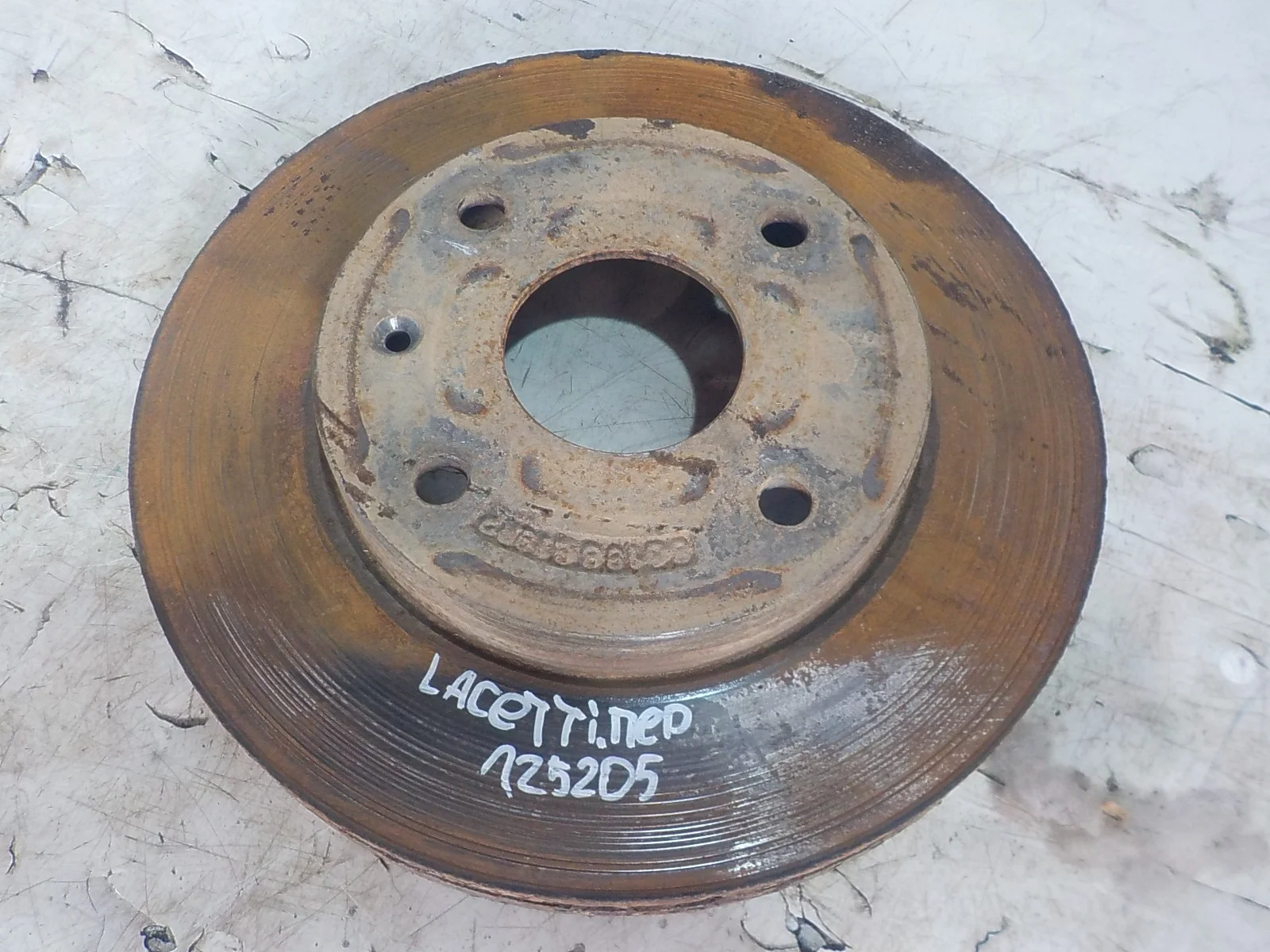 тормозной диск Chevrolet Lacetti I (2004—2013) Перед