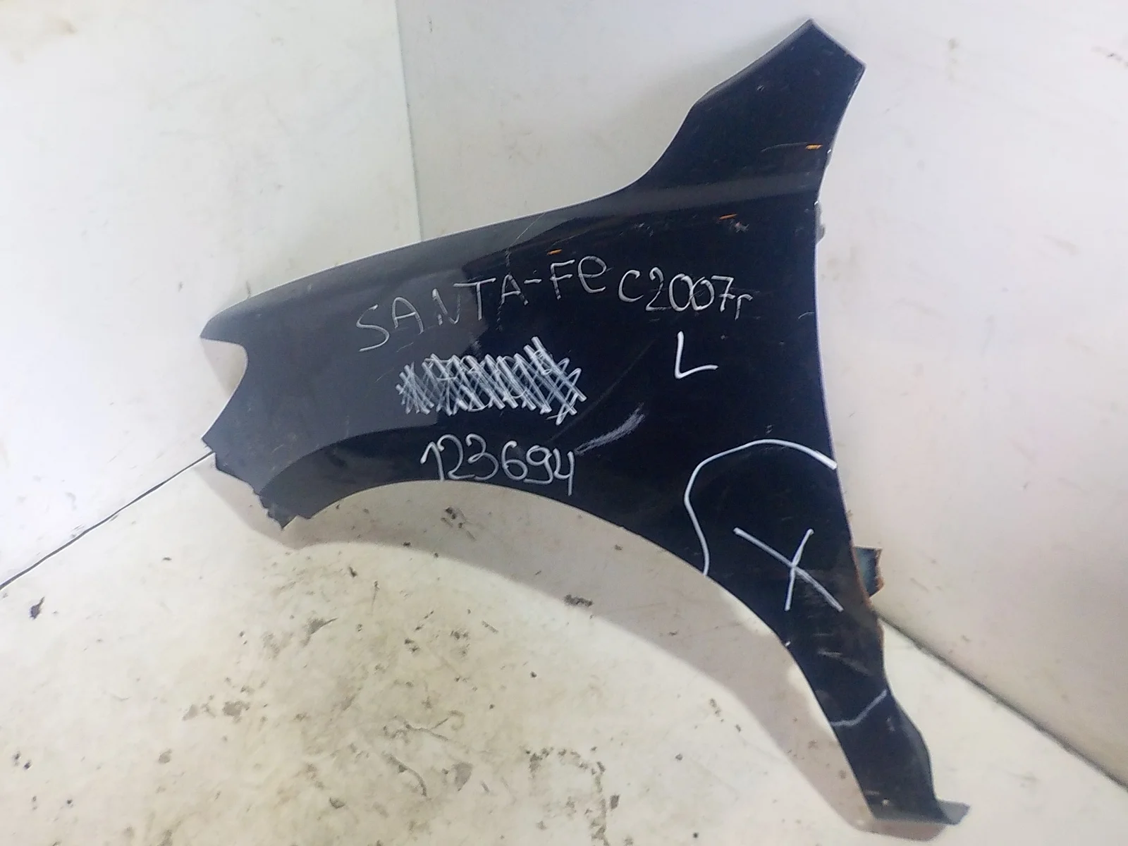 Крыло Hyundai Santa Fe II рестайлинг (2009—2012) Перед Лево