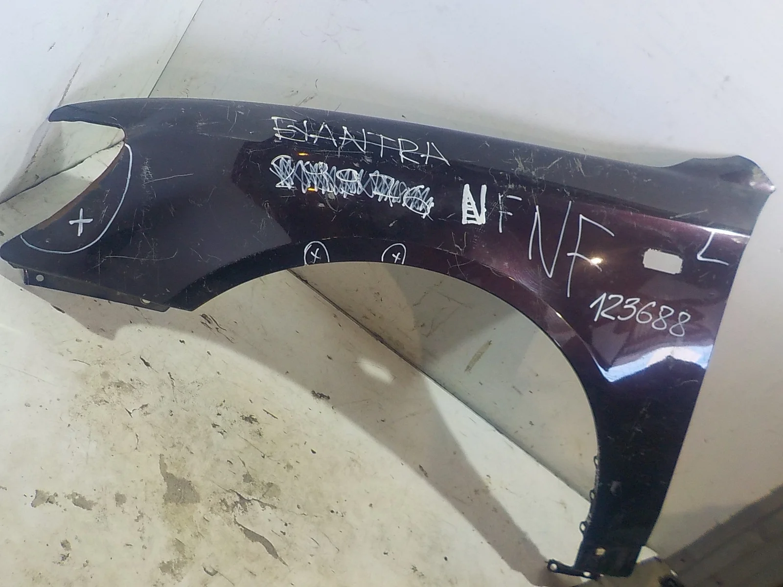 Крыло Hyundai Sonata V (2004—2007) Перед Лево