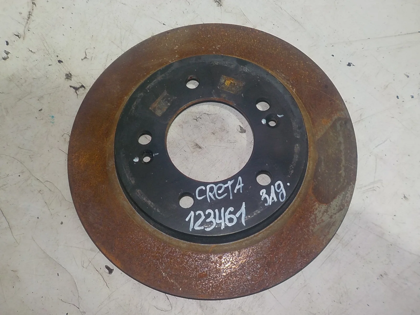 тормозной диск Kia Ceed GT I (2012—2015) Зад