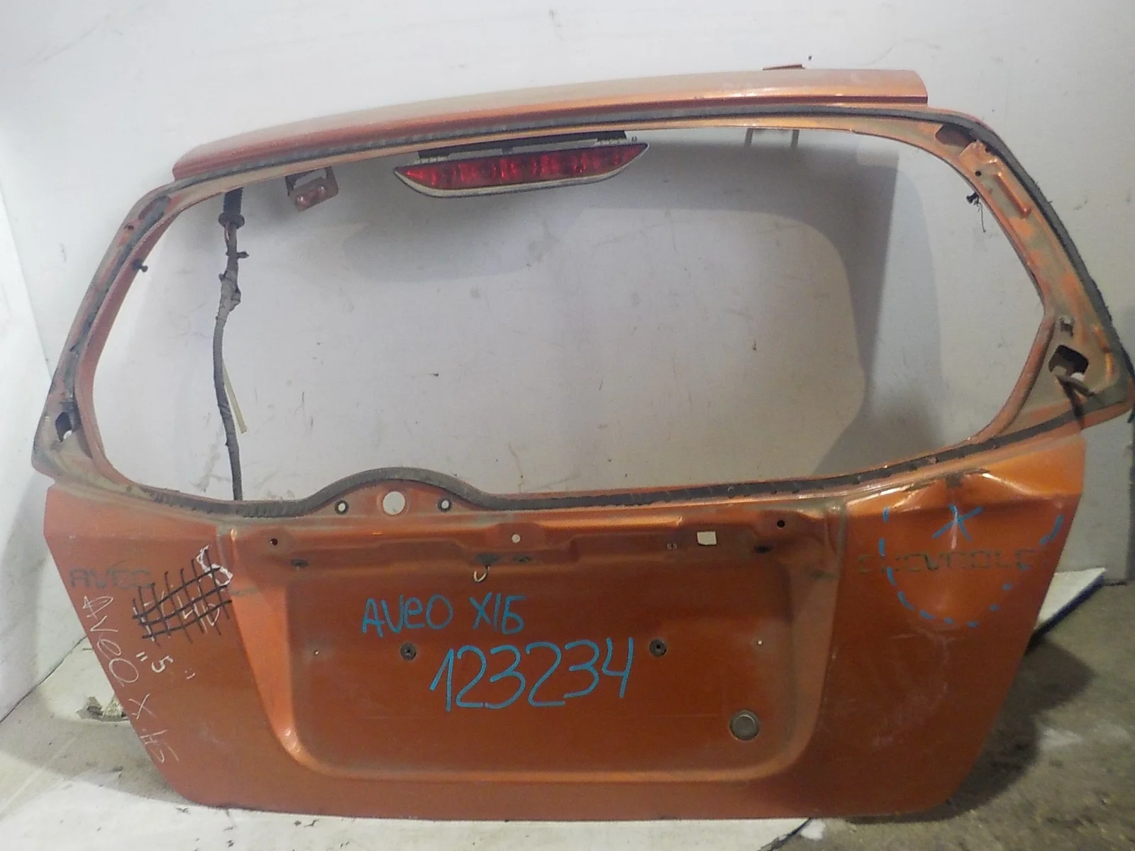 Крышка багажника Chevrolet Aveo I рестайлинг (2006—2012)