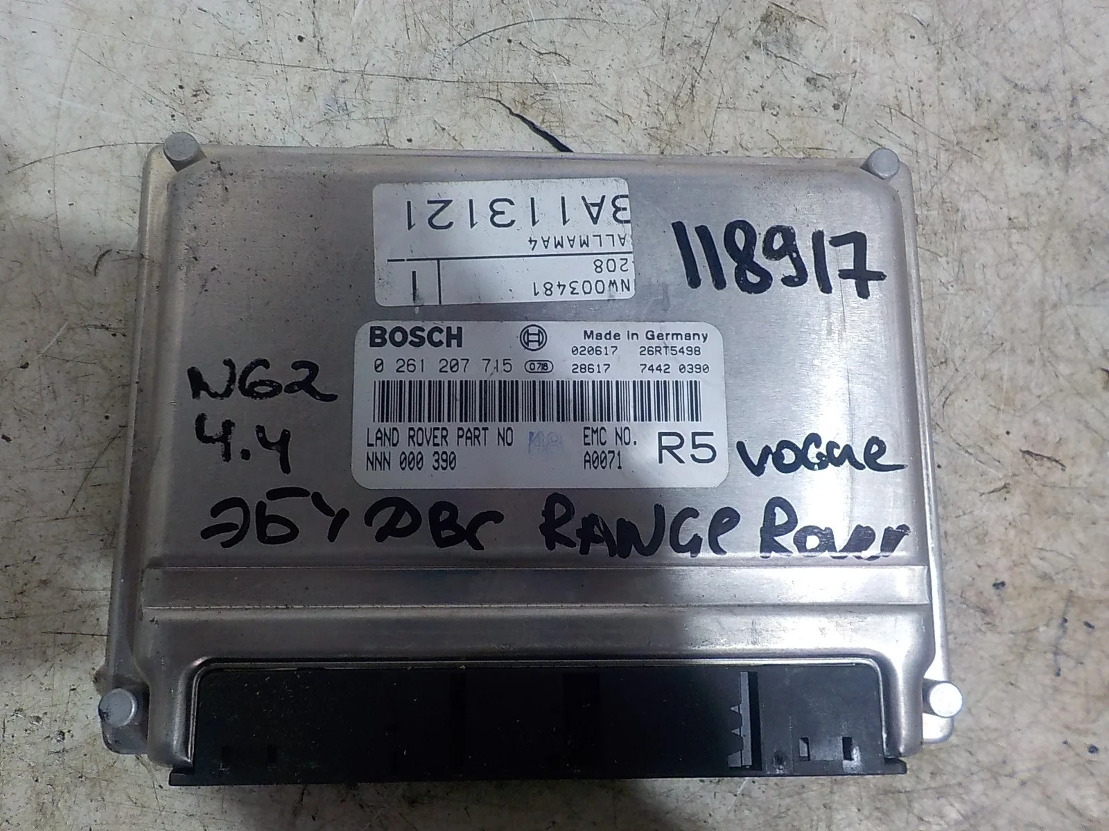 блок управления двс Land Rover Range Rover III (2002—2005)