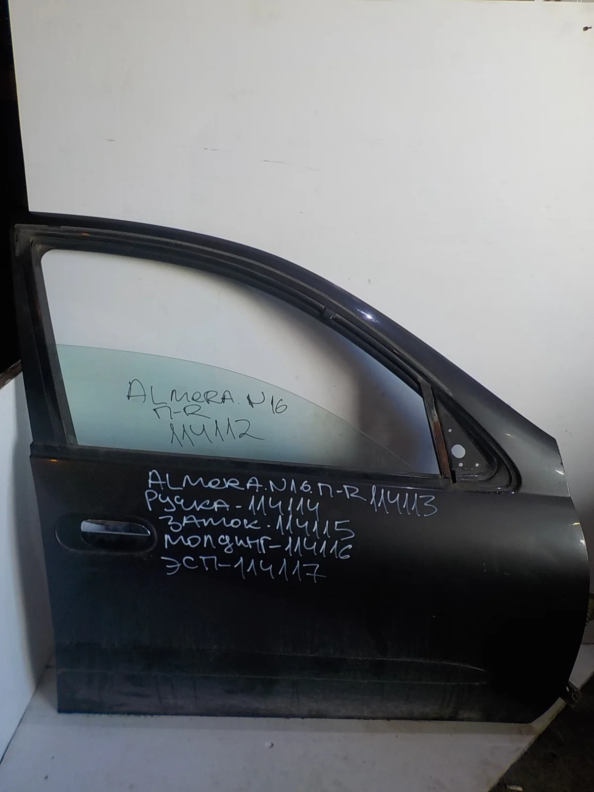 Дверь Nissan Almera N16 рестайлинг (2002—2006) Перед Право