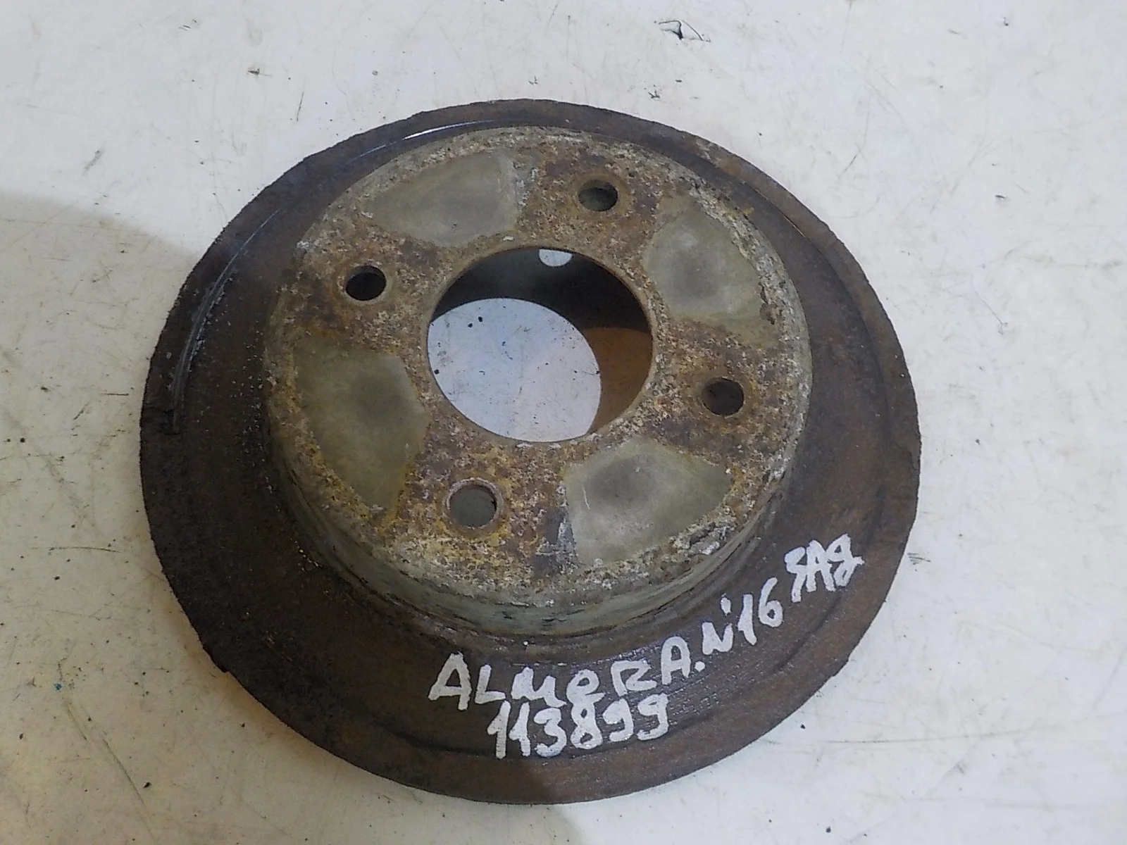 тормозной диск Nissan Almera N16 (2000—2003) Зад