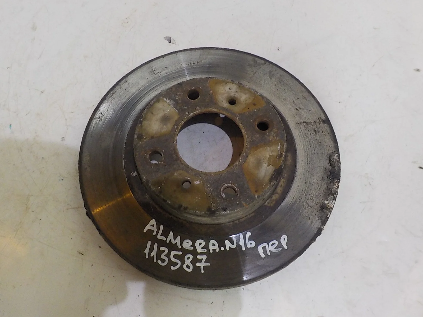 тормозной диск Nissan Almera N16 (2000—2003) Перед