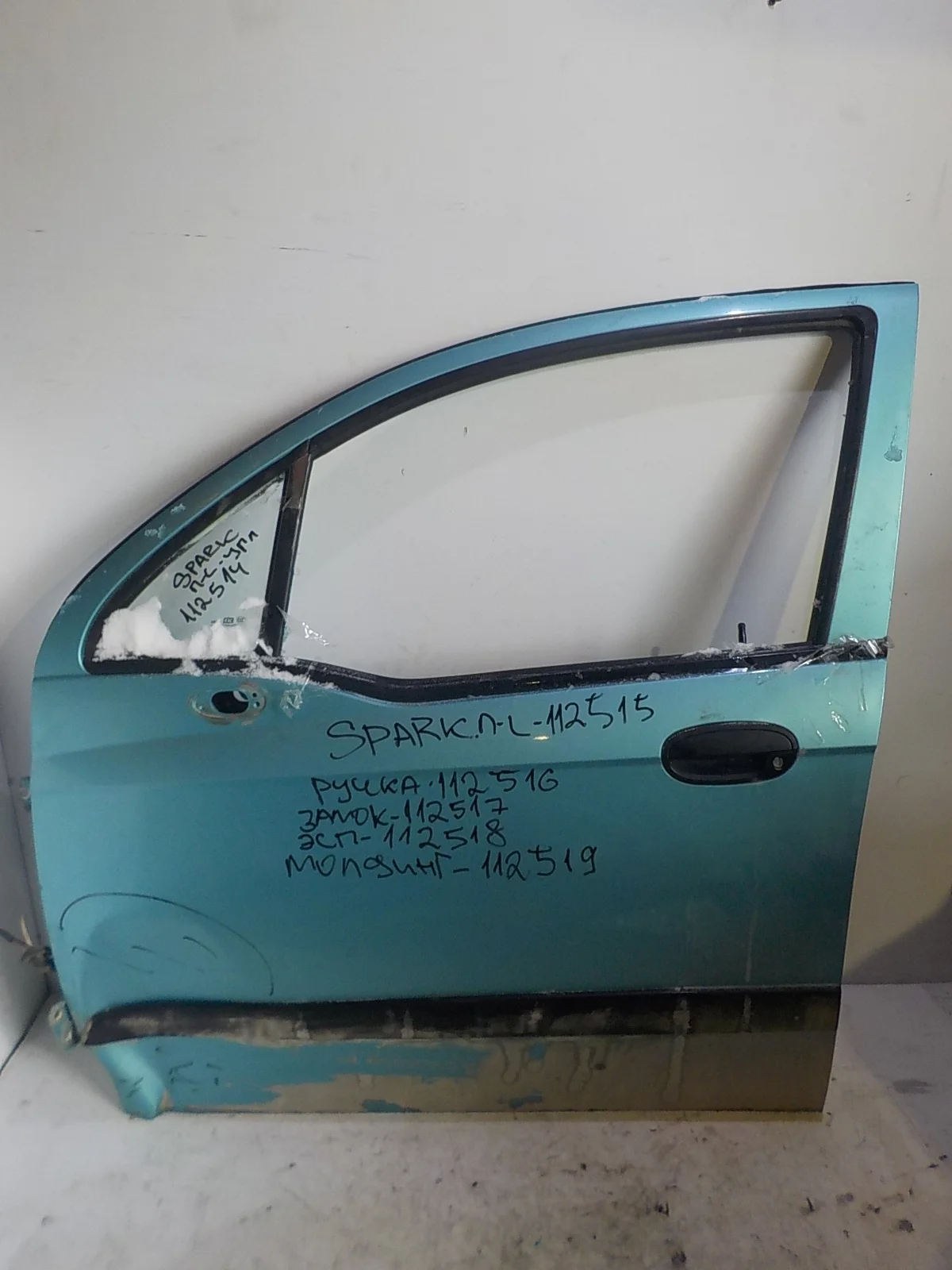 Дверь Chevrolet Spark M200 (2005—2009) Перед Лево