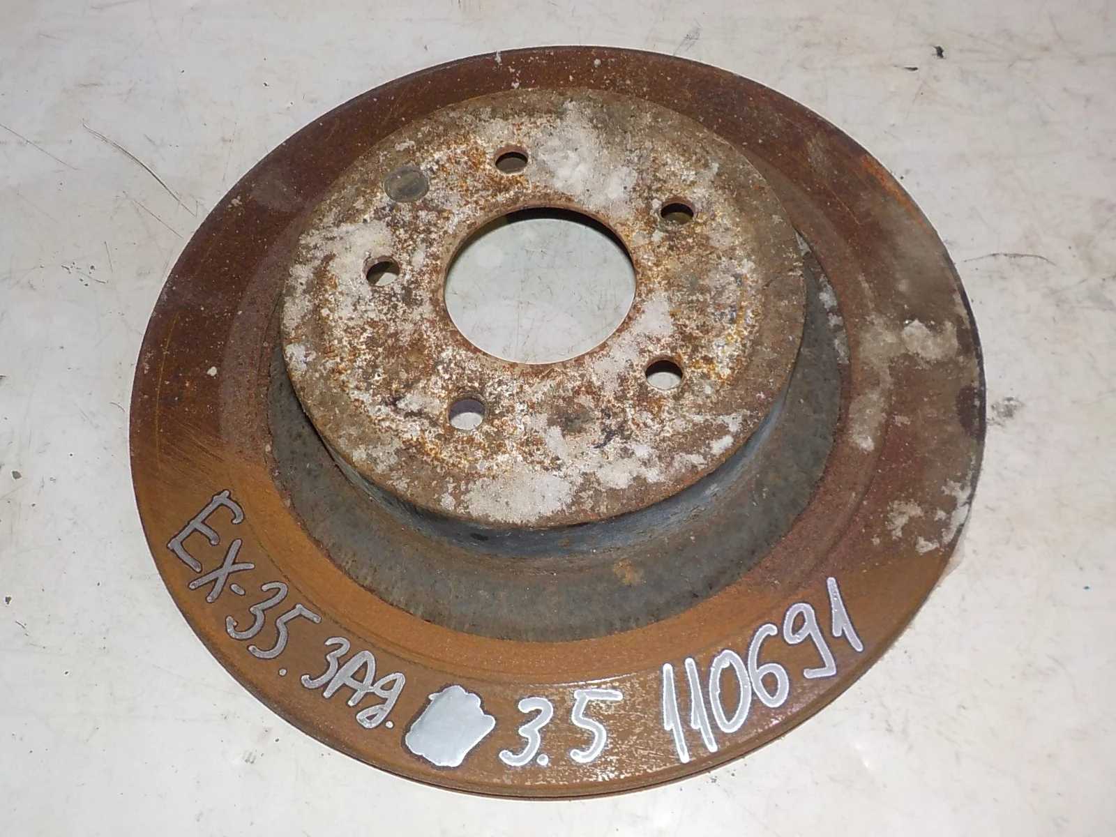 тормозной диск Infiniti M35 III (2005—2008) Зад