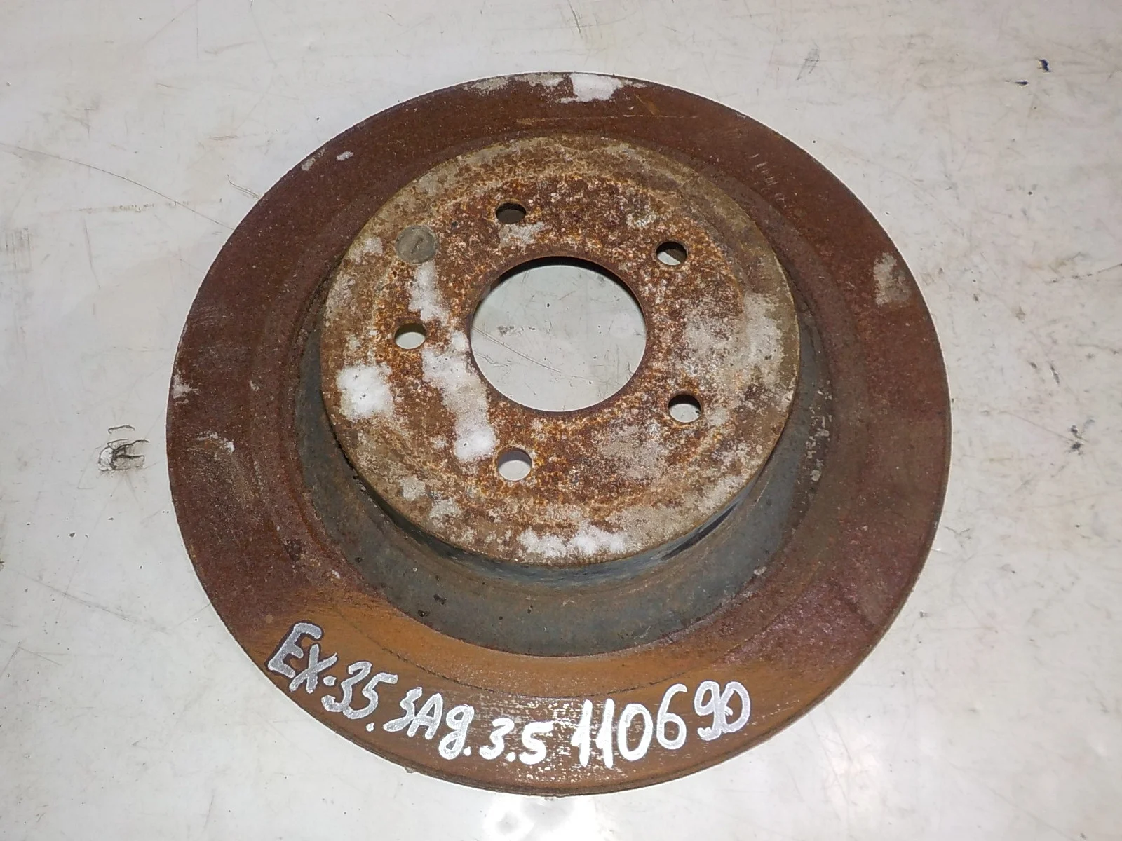 тормозной диск Infiniti M35 III (2005—2008) Зад