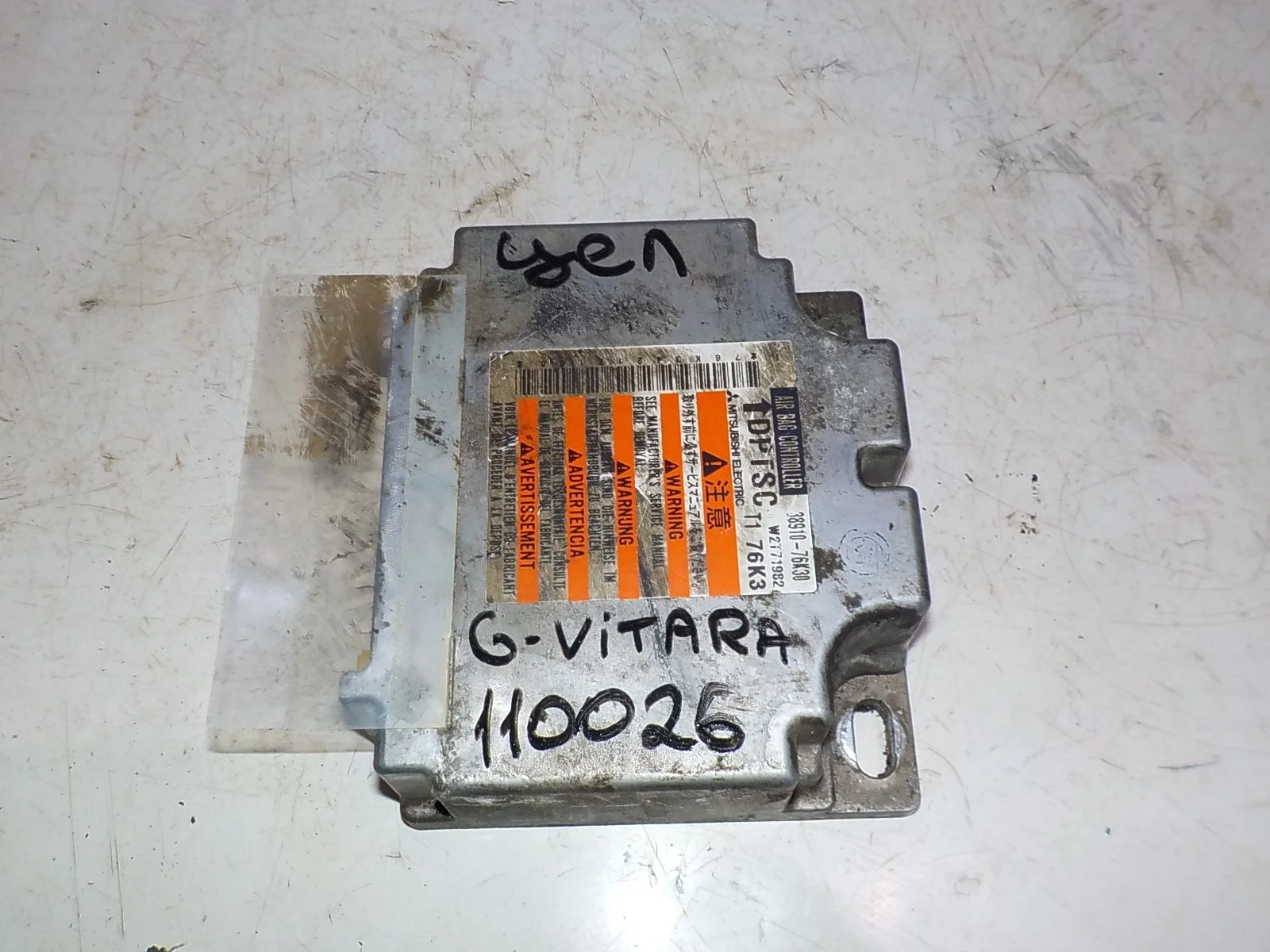 блок air bag Suzuki Grand Vitara II (2005—2008)