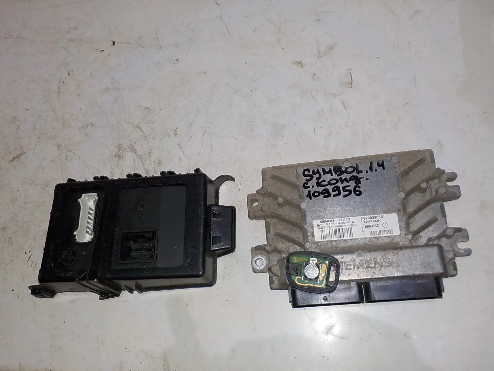 блок управления двс Renault Symbol I рестайлинг (2002—2006)