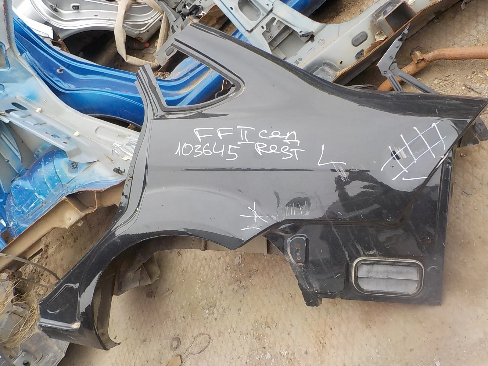 Крыло Ford Focus II рестайлинг (2007—2011) Зад Лево