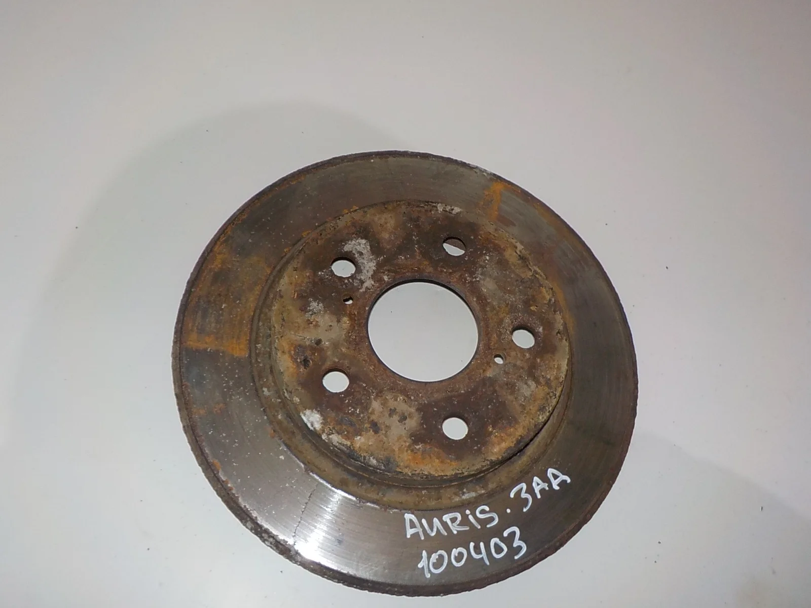 тормозной диск Toyota Corolla X (2006—2010) Зад