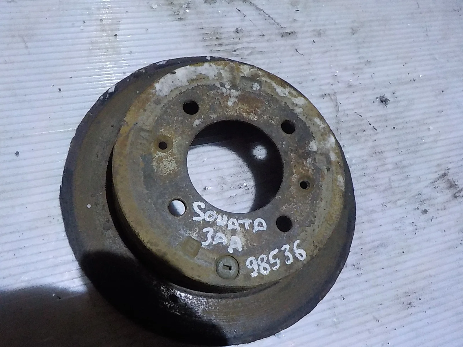 тормозной диск Hyundai Sonata IV (1998—2001) Зад