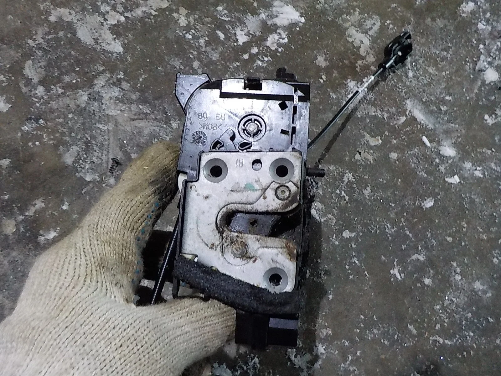 Замок двери Renault Megane II (2002—2006) Зад Право