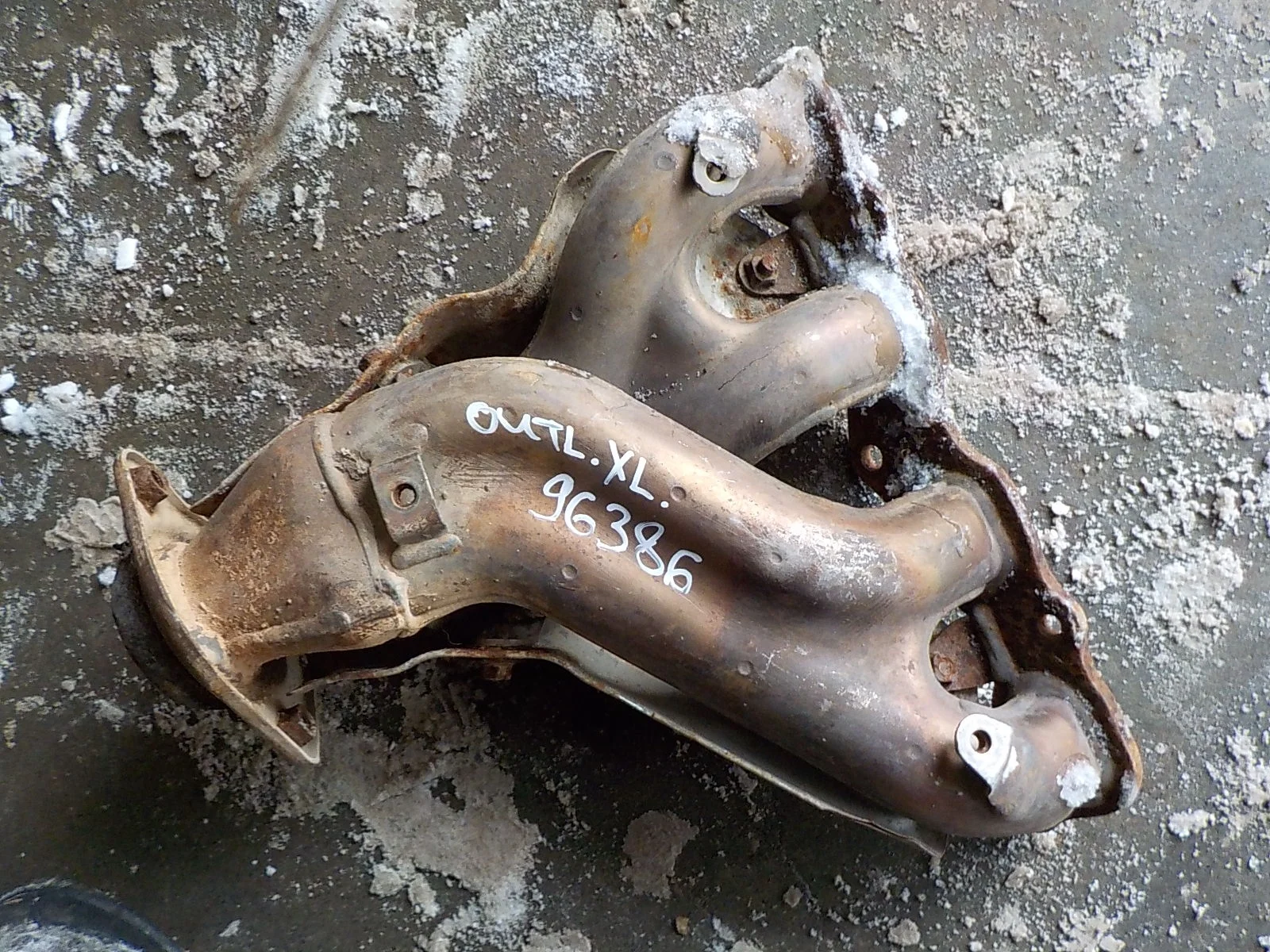 Коллектор выпускной Mitsubishi Outlander II (2005—2009)