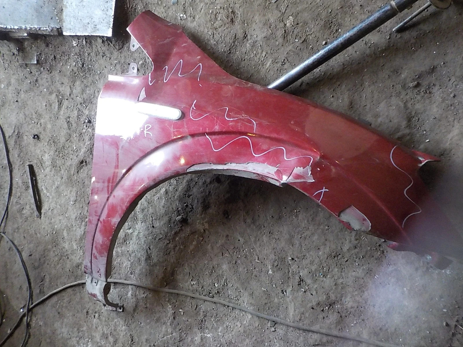 Крыло SsangYong Actyon Sports I (2006—2012) Перед Право