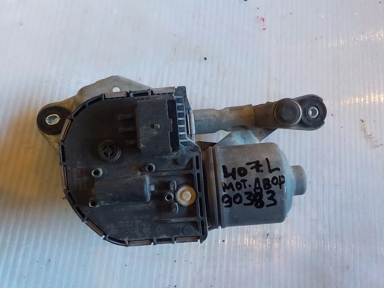 моторчик дворников Peugeot 407 I (2004—2011) Перед Лево