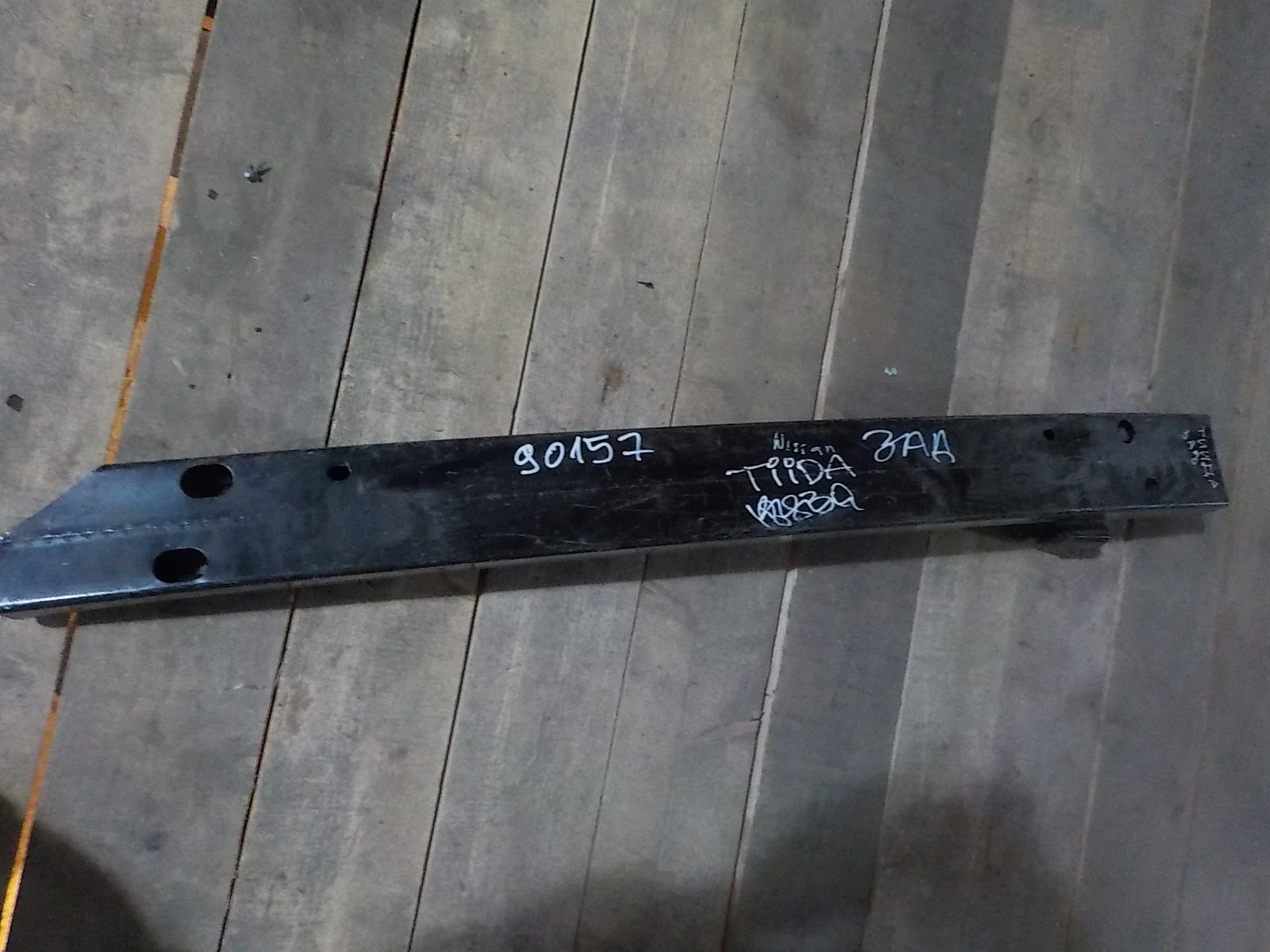 Усилитель бампера Nissan Tiida C11 рестайлинг (2010—2013) Зад