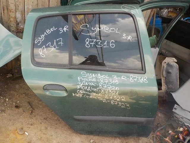 Дверь Renault Symbol I (1999—2002) Зад Право