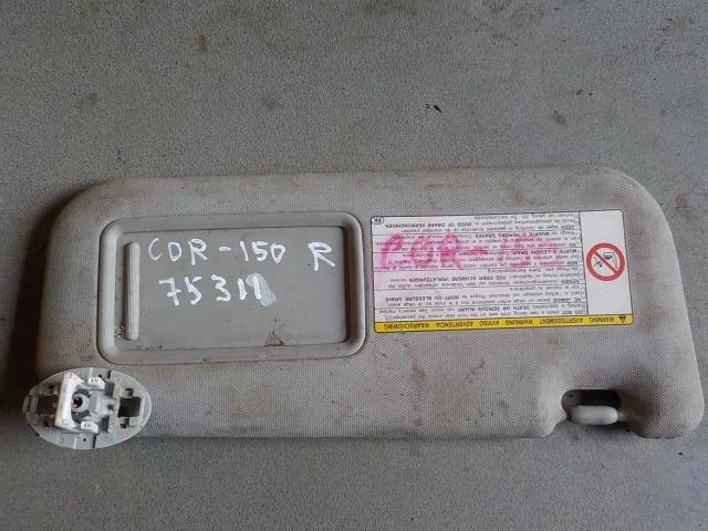 козырек Toyota Corolla X (2006—2010)  Право