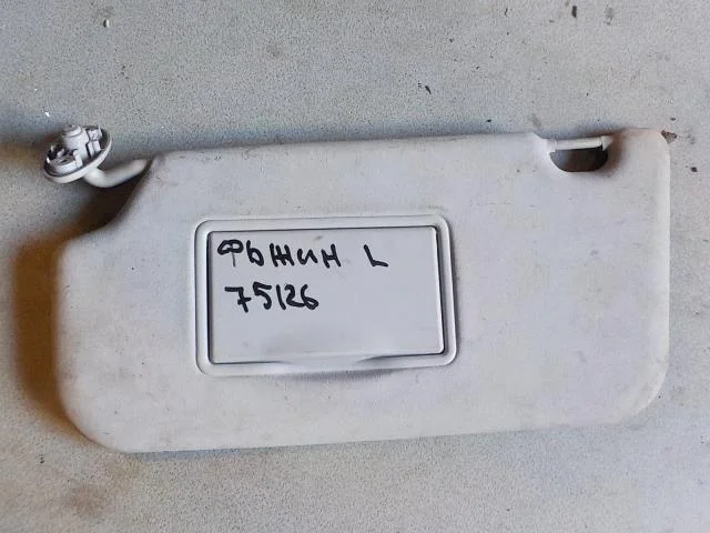 козырек Ford Fusion I рестайлинг (2005—2012)  Лево