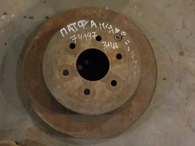 тормозной диск Nissan Pathfinder III (2004—2010) Зад